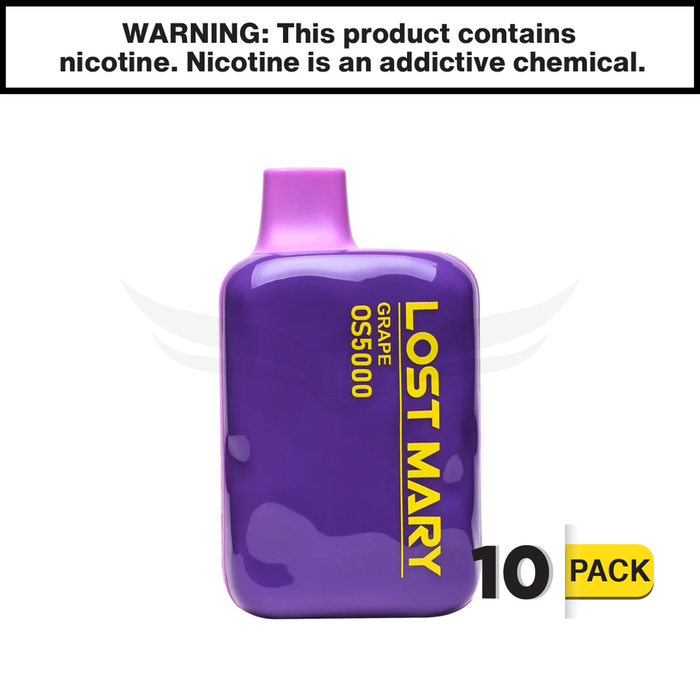 Lost Mary  OS5000 Disposable Rechargeable Vape (10 Pack)