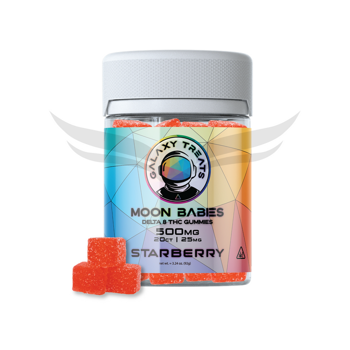 Galaxy Treats - Moon babies Gummies | 20 Per Bottle Delta 8/ Delta 9/ HHC/Delta K