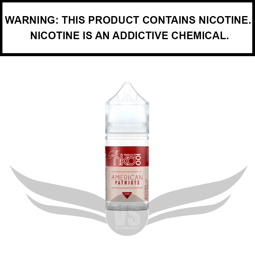 Naked 100 Tobacco | American Patriots - Salt Nic eJuice (30ml)