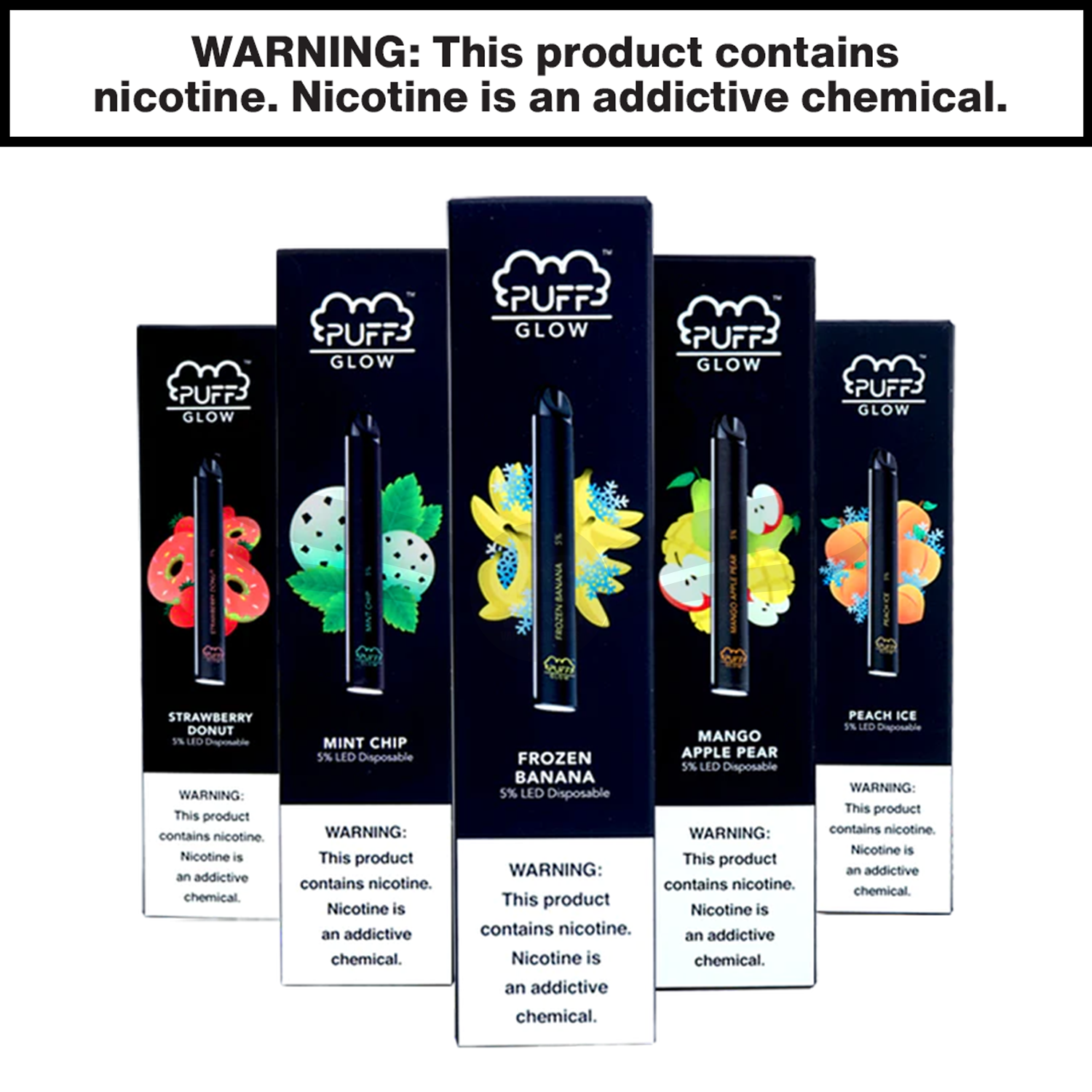 GCore ZERO NICOTINE 1800 Puff Disposable eCigs - 5 Flavours available