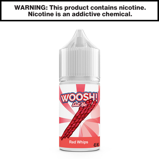 WOOSH - RED WHIPS(LICORICE) - 30mL Salt Nic 45mg